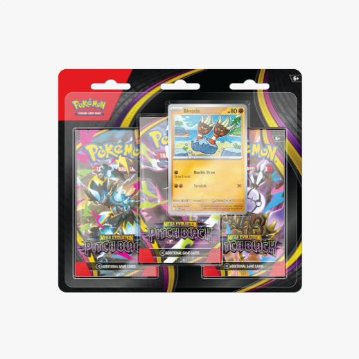 Pitch Black 3 Pack Blister [Binacle]