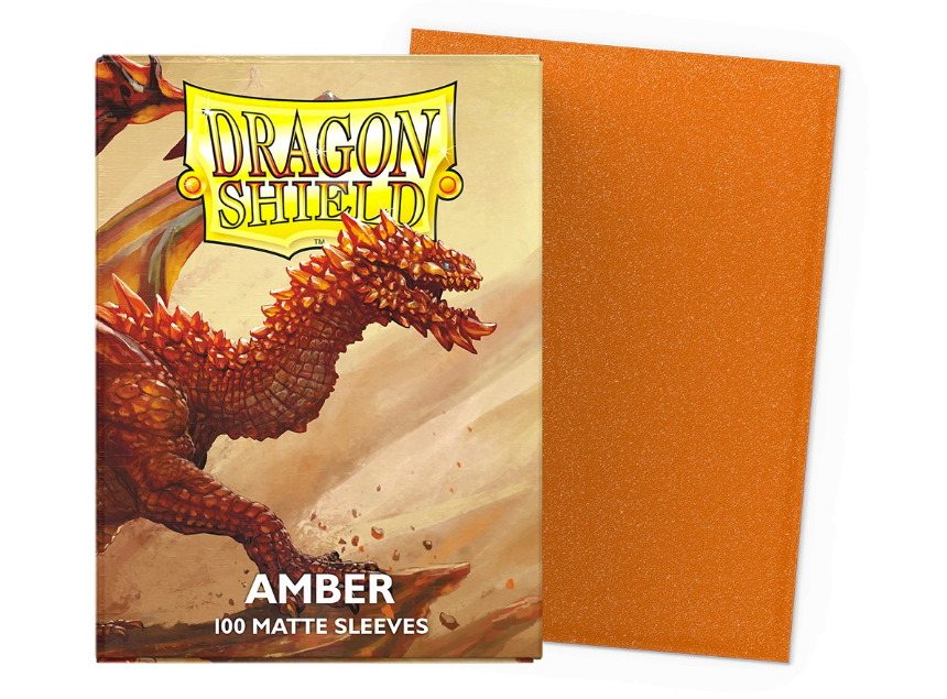 Dragon Shield Sleeves Matte 100CT Pack: Choose Your Color!