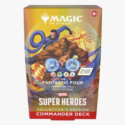 MTG Marvel Super Heroes The Fantastic Four Collector's Edition Commander Deck