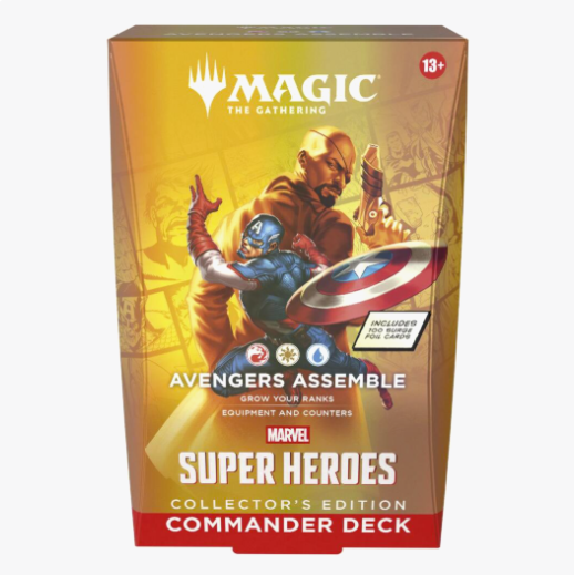 MTG Marvel Super Heroes Avengers Assemble Collector's Edition Commander Deck