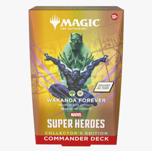 MTG Marvel Super Heroes Wakanda Forever Collector's Edition Commander Deck