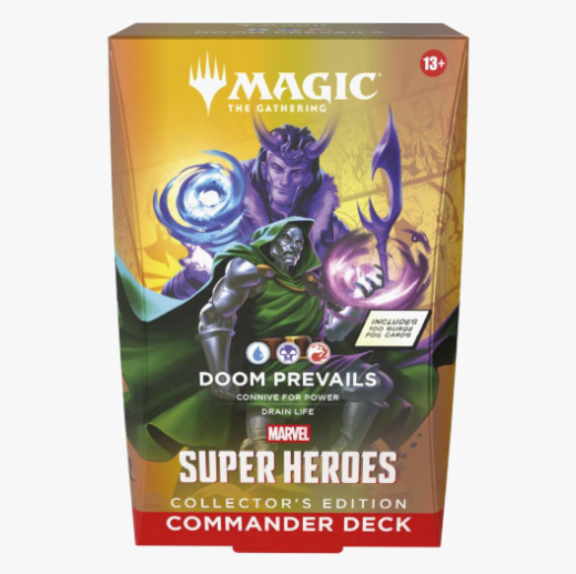MTG Marvel Super Heroes Doom Prevails Collector's Edition Commander Deck