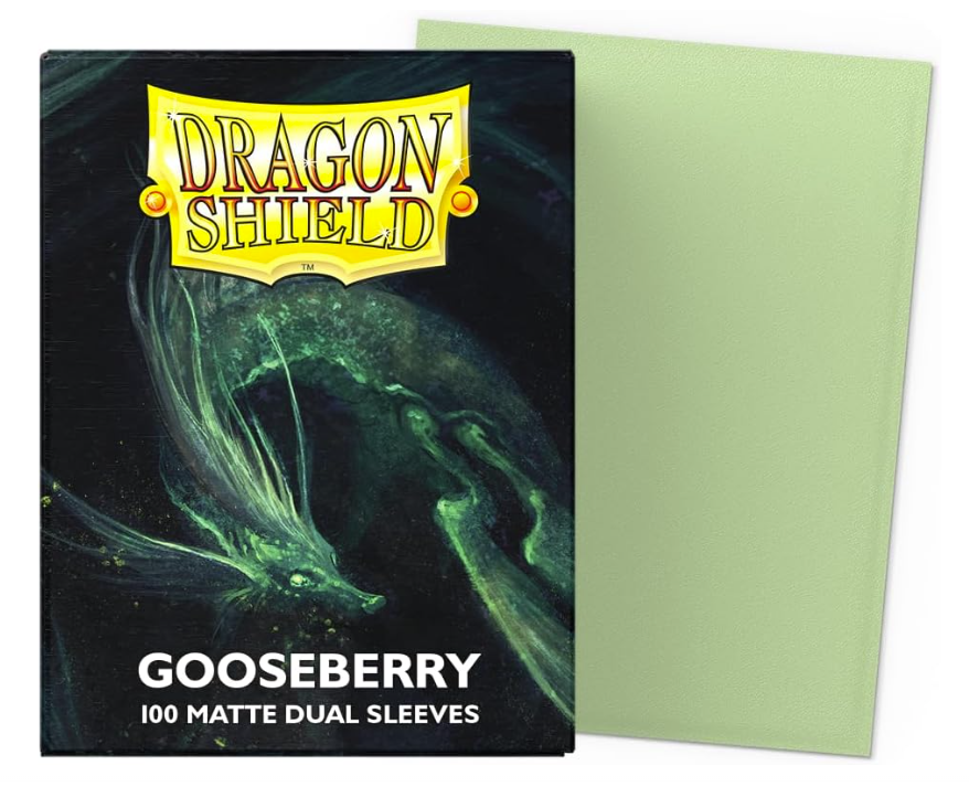 Dragon Shield Sleeves Matte Dual 100CT Pack: Choose Your Color!