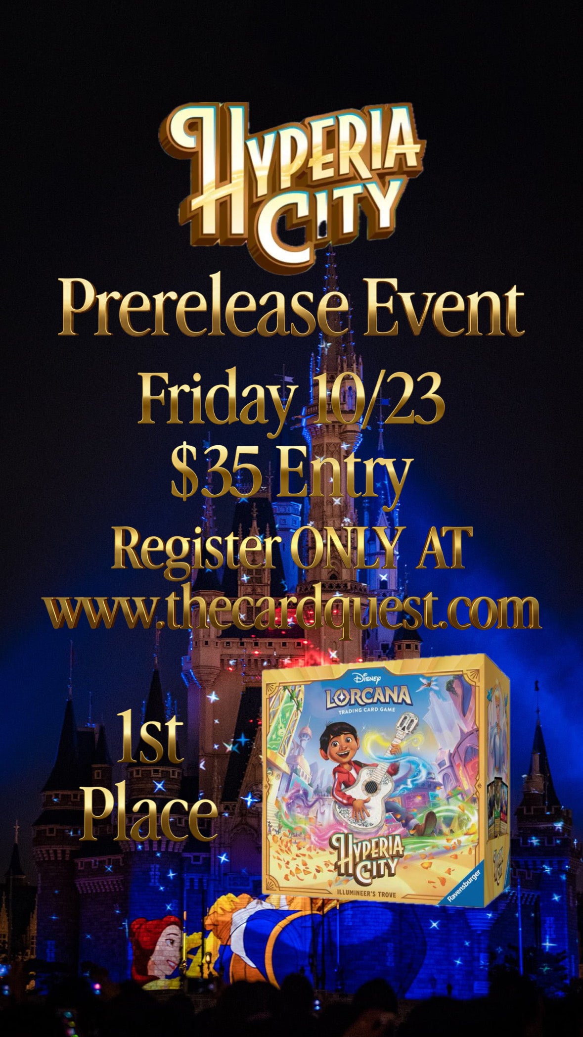Hyperia City Prerelease Entry 10/23