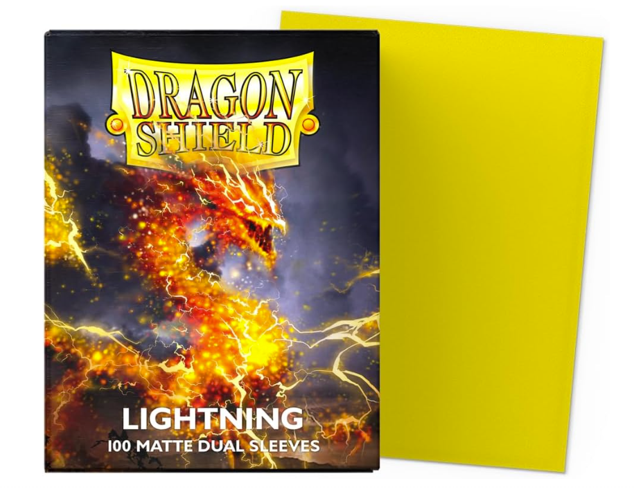 Dragon Shield Sleeves Matte Dual 100CT Pack: Choose Your Color!