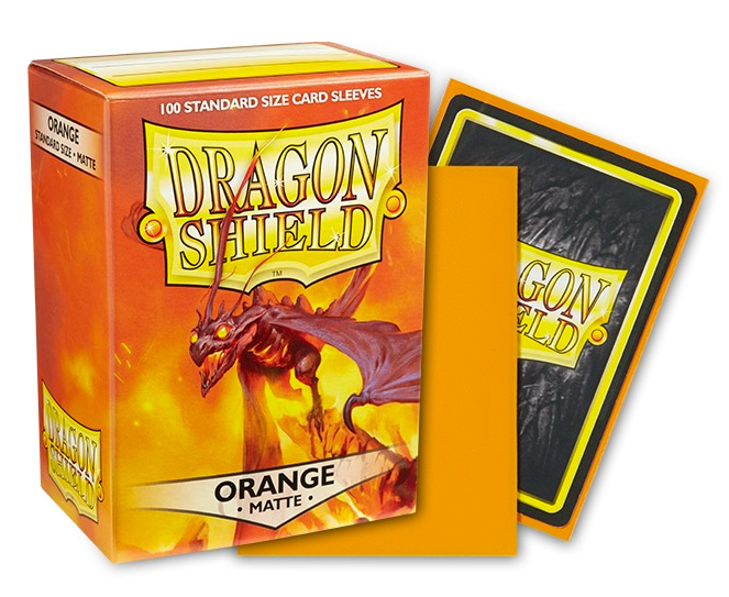 Dragon Shield Sleeves Matte 100CT Pack: Choose Your Color!