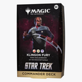 MTG Star Trek Klingon Fury Commander Deck