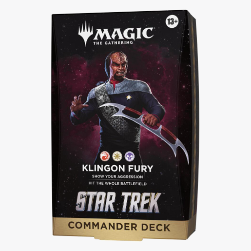MTG Star Trek Klingon Fury Commander Deck