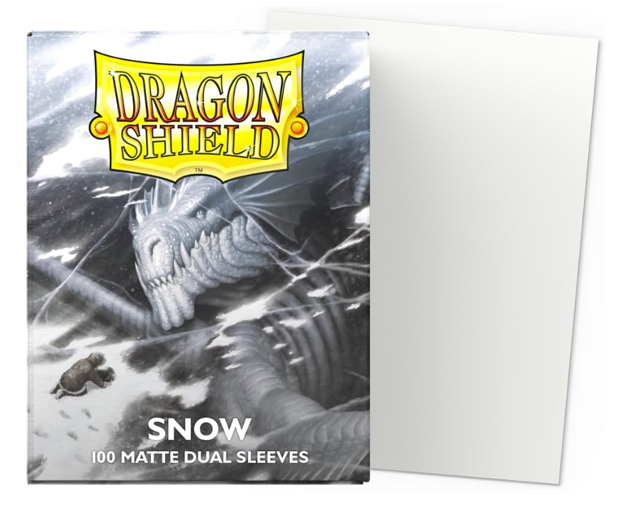 Dragon Shield Sleeves Matte Dual 100CT Pack: Choose Your Color!
