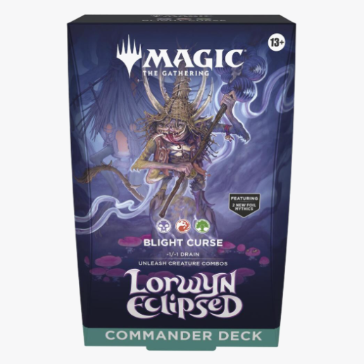 MTG Lorwyn Eclipsed Blight Curse Commander Deck