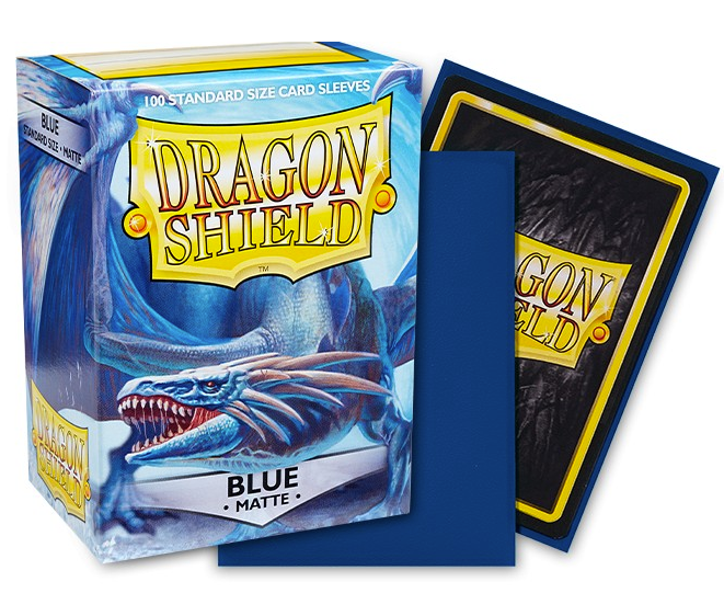 Dragon Shield Sleeves Matte 100CT Pack: Choose Your Color!
