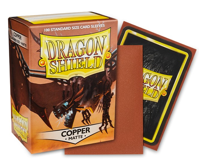 Dragon Shield Sleeves Matte 100CT Pack: Choose Your Color!