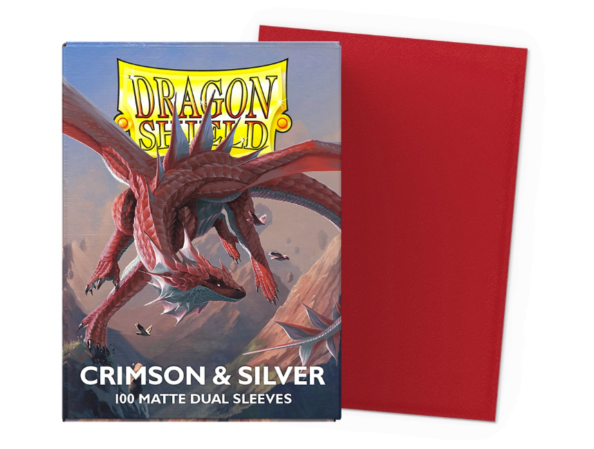Dragon Shield Sleeves Matte Dual 100CT Pack: Choose Your Color!
