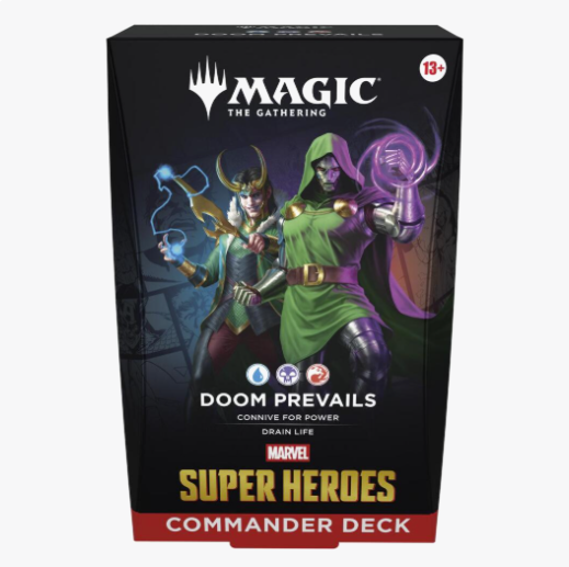 MTG Marvel Super Heroes Doom Prevails Commander Deck