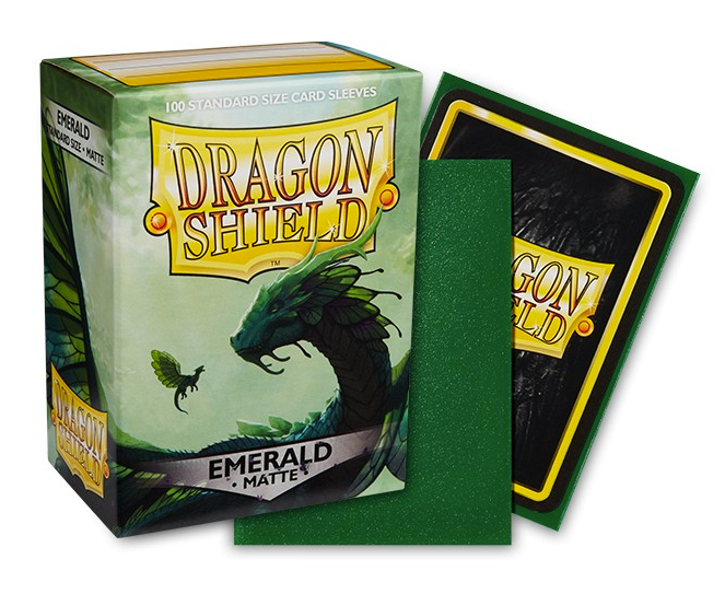 Dragon Shield Sleeves Matte 100CT Pack: Choose Your Color!