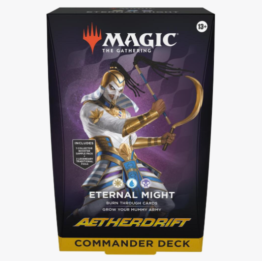 Aetherdrift Eternal Might Commander Deck