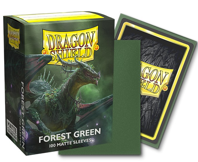 Dragon Shield Sleeves Matte 100CT Pack: Choose Your Color!