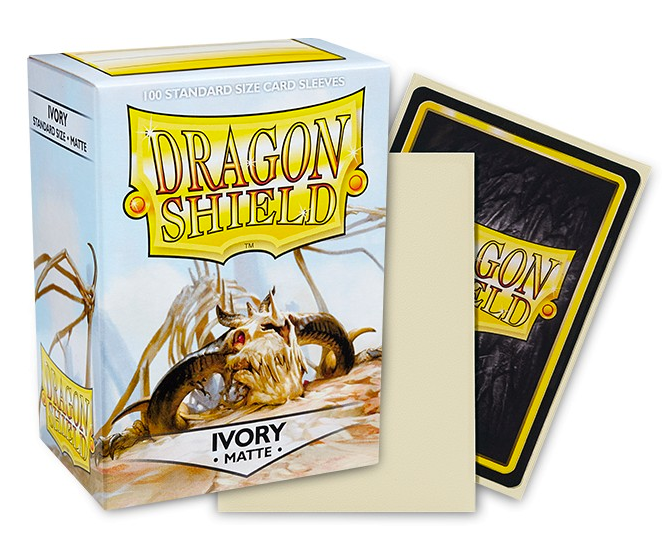 Dragon Shield Sleeves Matte 100CT Pack: Choose Your Color!