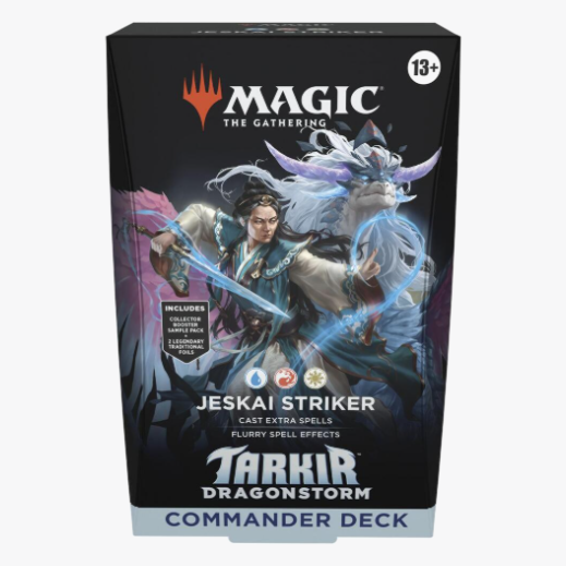 MTG Tarkir Dragonstorm Jeskai Striker Commander Deck
