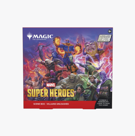 MTG Marvel Super Heroes Villains Unleashed Scene Box