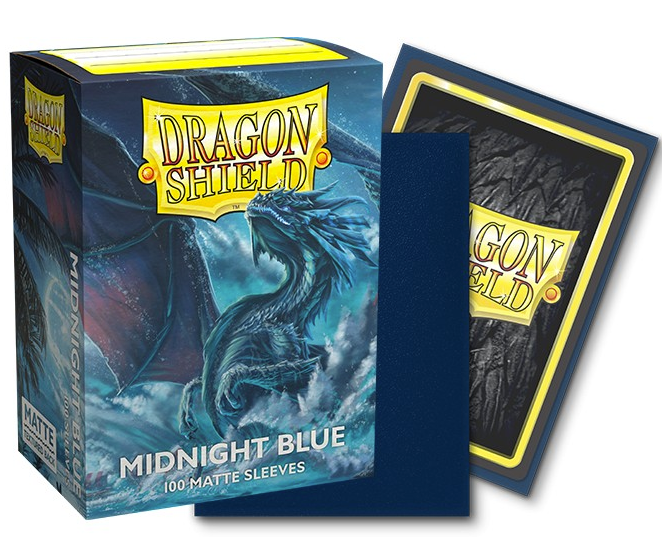 Dragon Shield Sleeves Matte 100CT Pack: Choose Your Color!