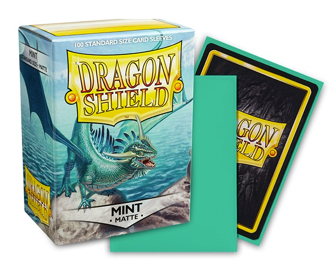 Dragon Shield Sleeves Matte 100CT Pack: Choose Your Color!