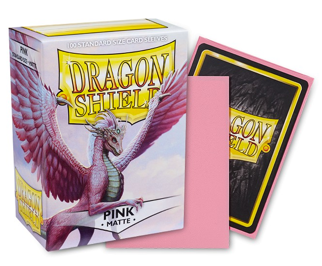 Dragon Shield Sleeves Matte 100CT Pack: Choose Your Color!