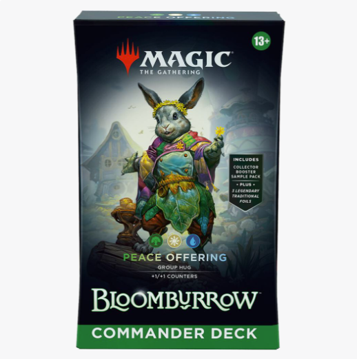 MTG Bloomburrow Peace Offering Commander Deck