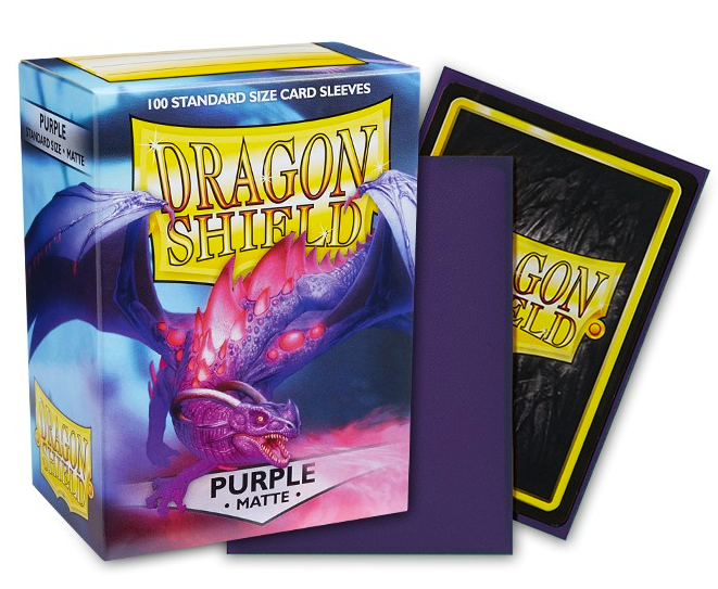 Dragon Shield Sleeves Matte 100CT Pack: Choose Your Color!