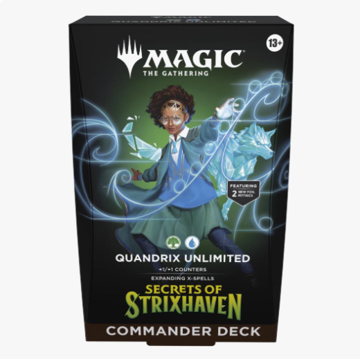MTG Secrets of Strixhaven Quandrix Commander Deck
