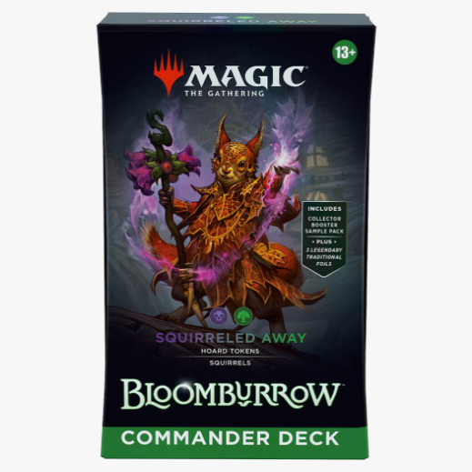 MTG Bloomburrow Squirreled Away Commander Deck