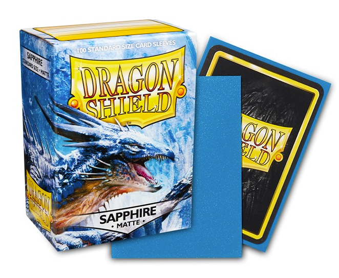 Dragon Shield Sleeves Matte 100CT Pack: Choose Your Color!