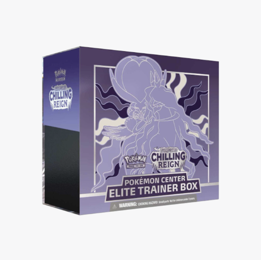 Chilling Reign Pokemon Center Elite Trainer Box [Shadow Rider Calyrex]