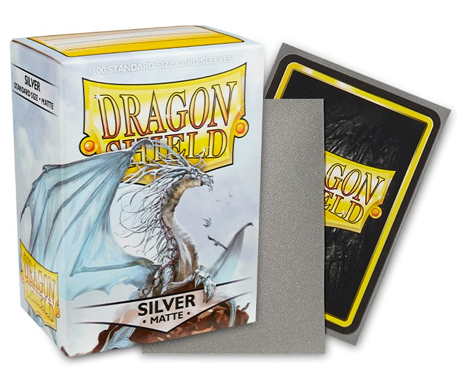 Dragon Shield Sleeves Matte 100CT Pack: Choose Your Color!
