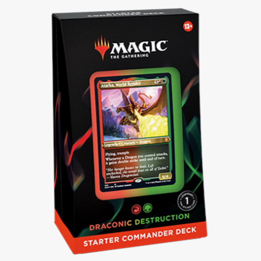 MTG Starter Draconic Destruction Commander Deck