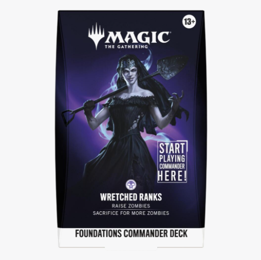 MTG Foundations Wretched Ranks Commander Deck