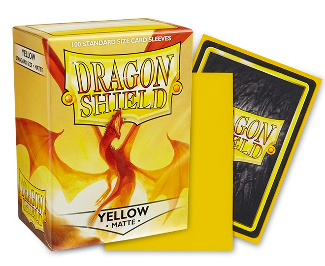 Dragon Shield Sleeves Matte 100CT Pack: Choose Your Color!